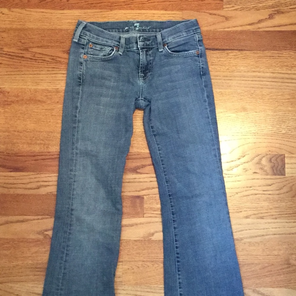 Well loved 7 for all mankind bootcut jeans